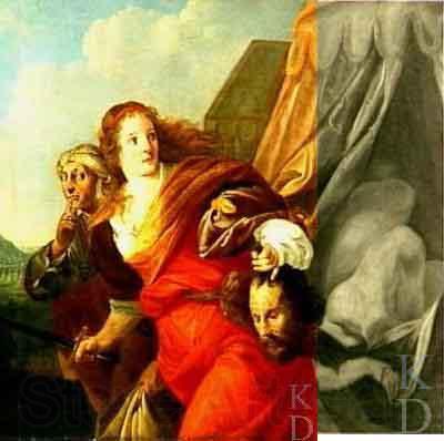 Nicolaes van Helt Stockade Judith with the head of Holofernes Norge oil painting art